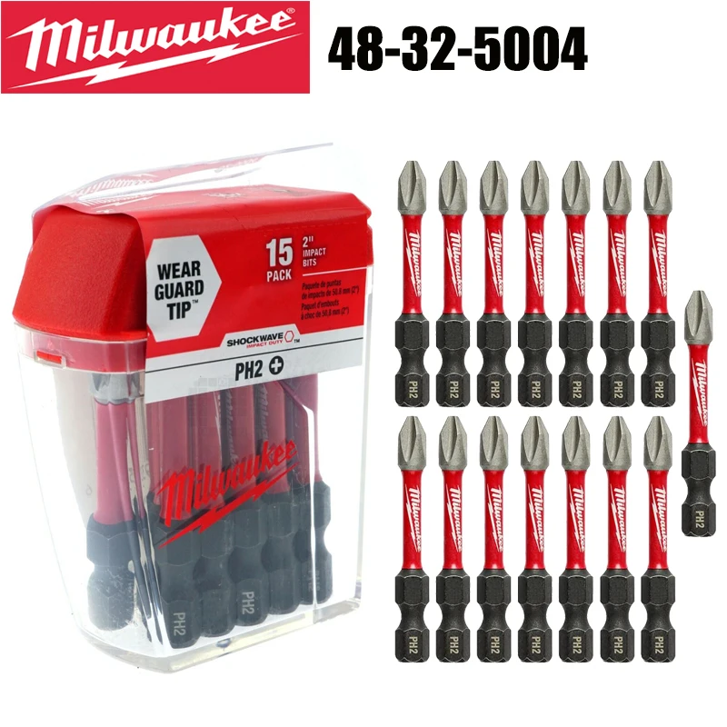 Milwaukee PH2 Impact Bits 2