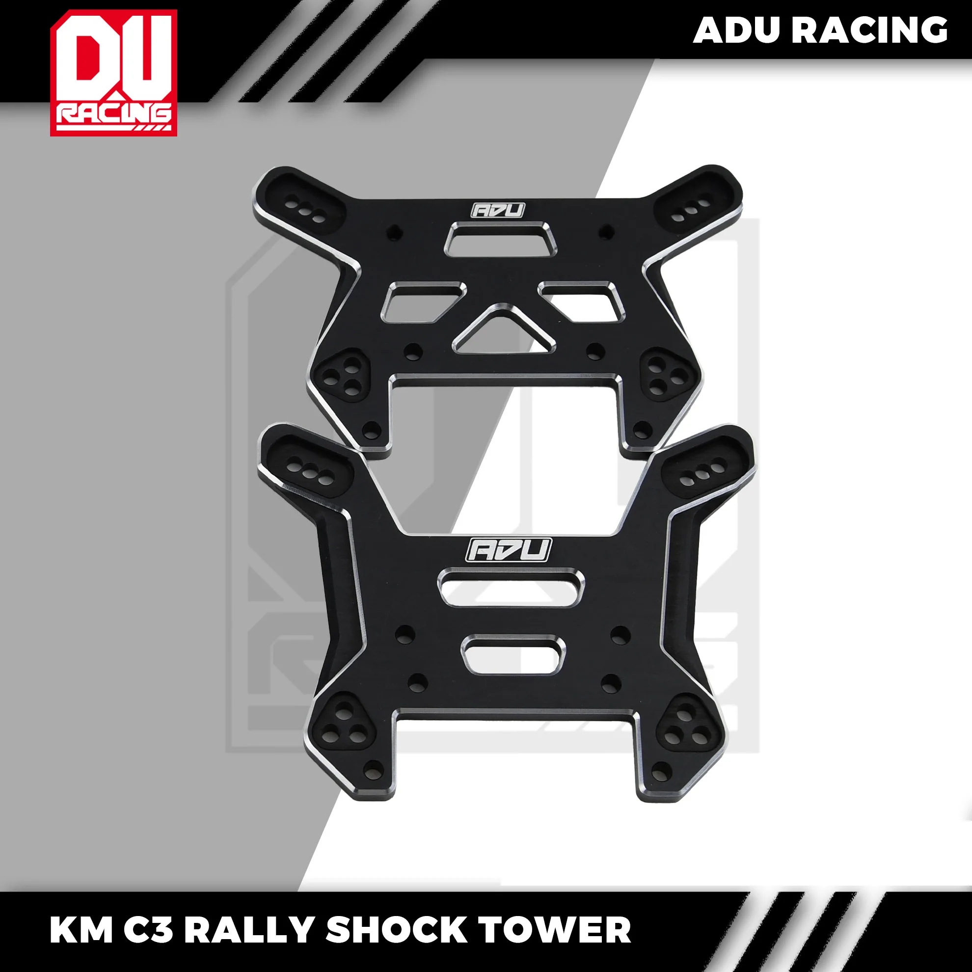 ADU RACING 7075-T6 ALU KM 1/7 C3 RALLY KINGMOTOR shock tower