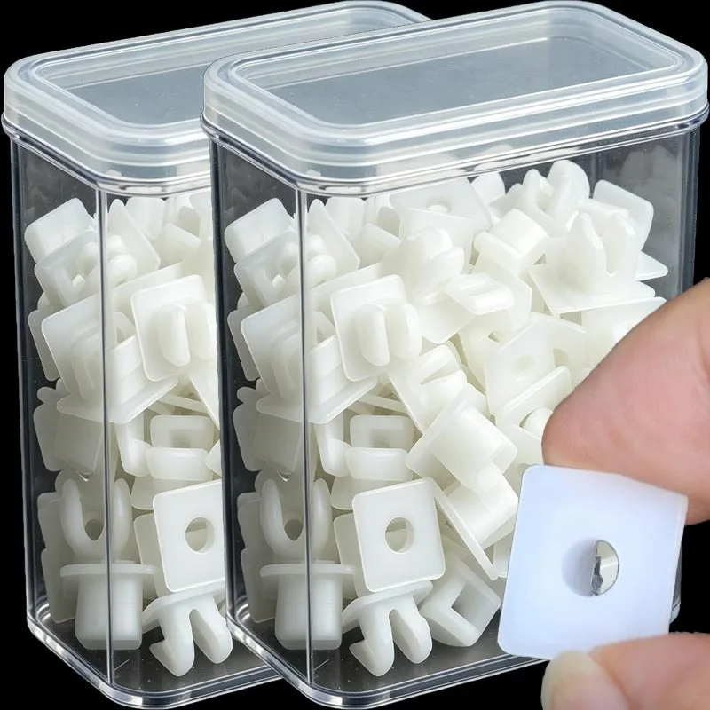 50-300pcs Plastic Self-tapping Screw Base Fixing Clips in Fastener for Furniture Repairing Door Panel Bumper Fixed Screw Snap