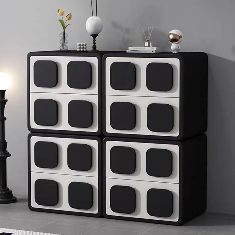 

Duobao cabinet TV combination cabinet combination bedroom bedside table sofa simple side cabinet living room locker