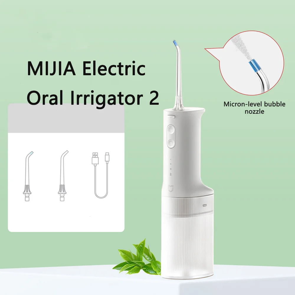 

Новый ирригатор MIJIA 2025 MEO705: портативный водный флоссер 200 мл, 3 режима, очиститель зубов с пузырьками на микронном уровне