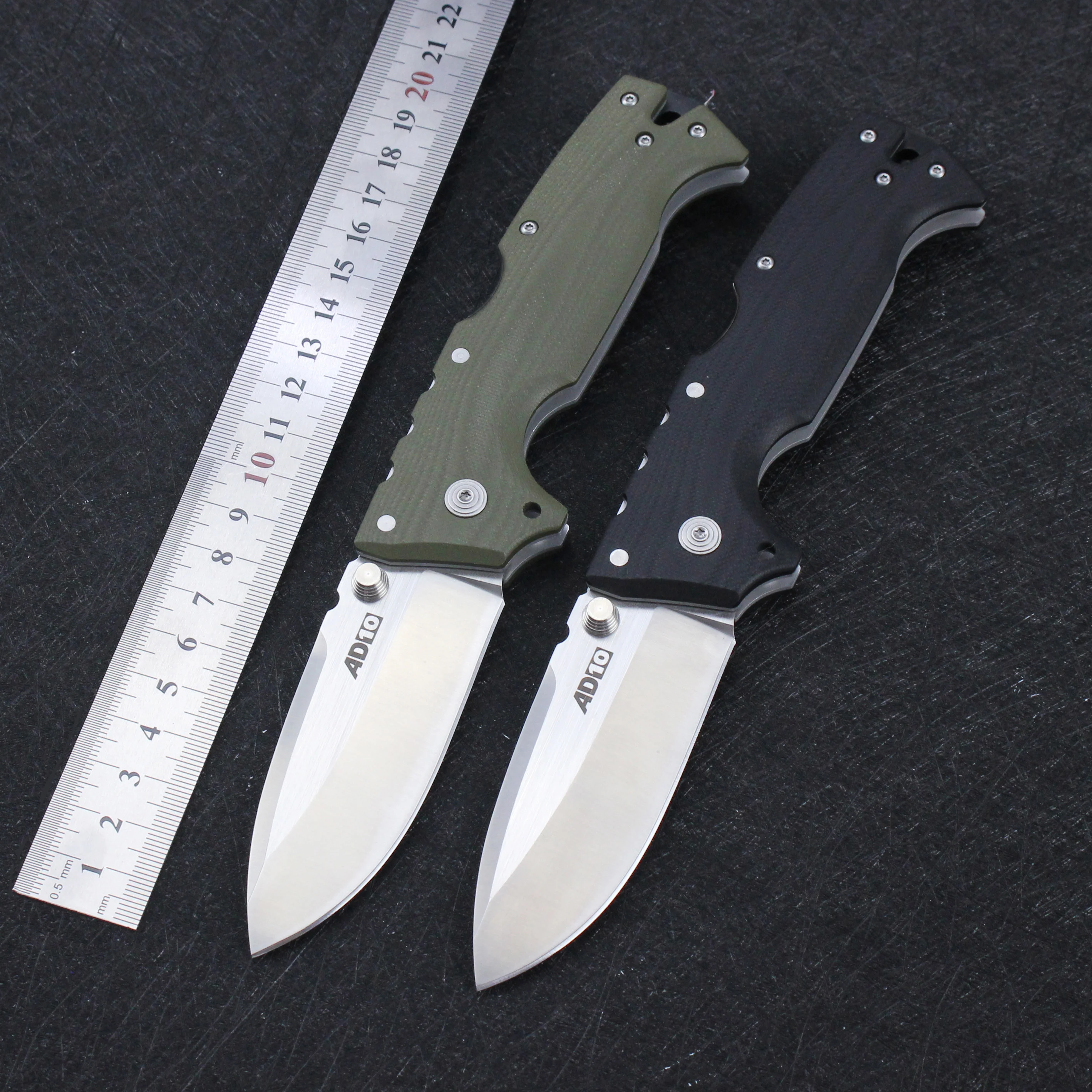 

Cold AD10 Knife Folding Pocket Knife Multifunctional Survival Camping Hunting Knife Military Tactical Knife Multi hand Tools