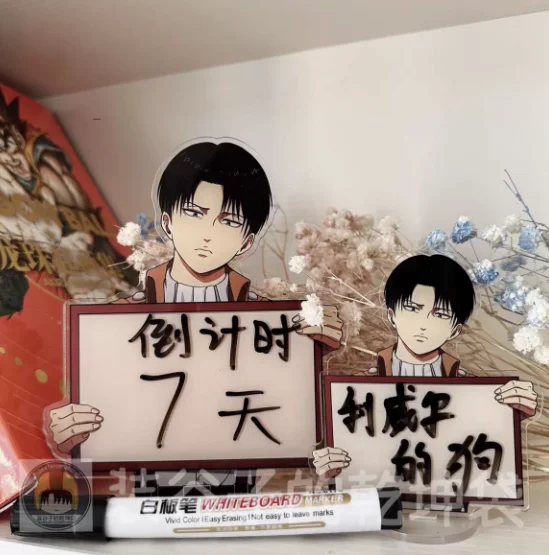 attack-on-titan-eren-jaeger-anime-sticky-note-cosplay-mao-rasgar-papel-estudante-adesivo-papelaria-quadro-de-mensagens-stand-figure