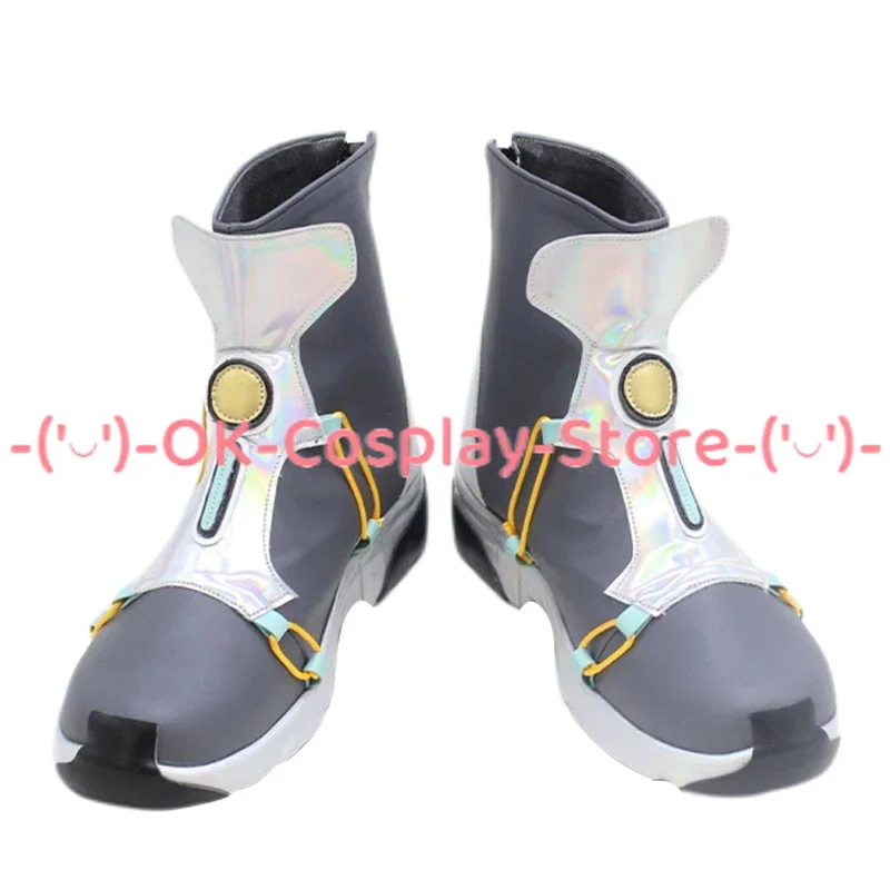 Juego de Anime NIKKE, la diosa de la victoria, Admi, Cosplay, zapatos de cuero PU, accesorios de Carnaval de Halloween, botas de juego de rol hechas a medida