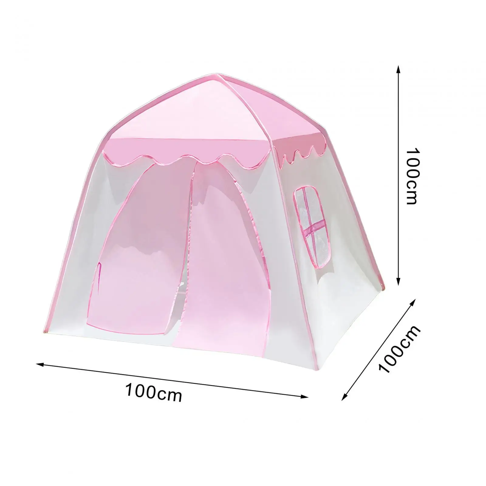 Play Tent for Children, Indoor Playhouse, Fácil de Limpar, Quarto para Crianças, Kids Tent, Princess Tent, Presente das Crianças