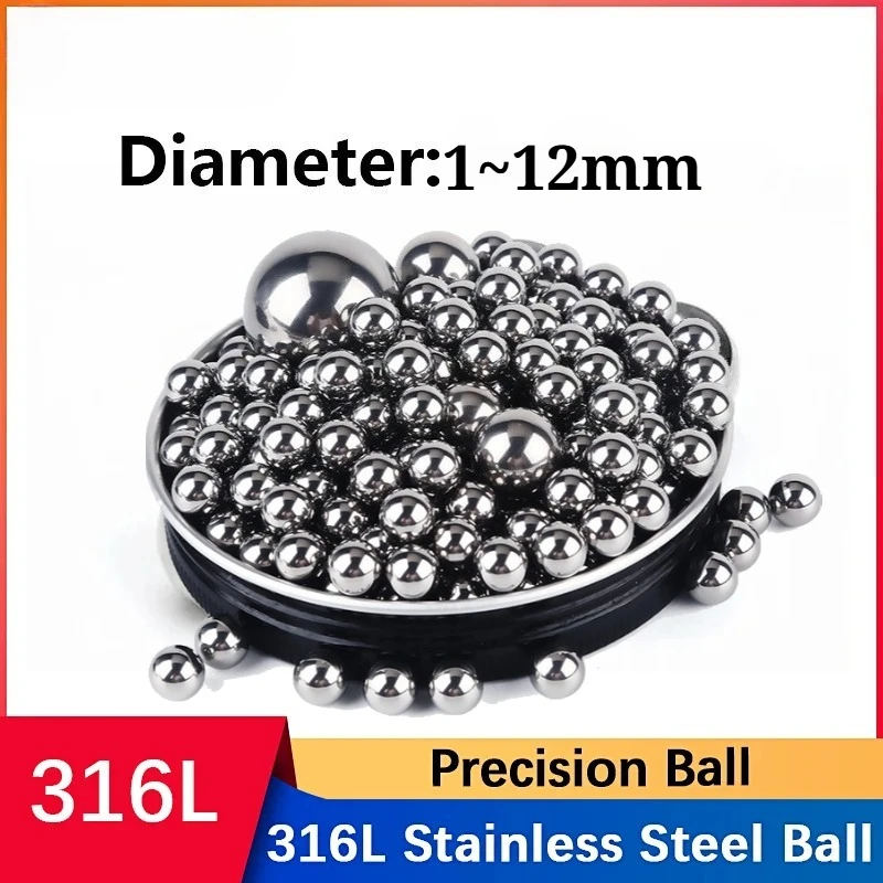 316L High Precision Rust Proof Solid Ball Stainless Steel Bearing Ball 2/3/4/5/6/7/8/9/10/11/12/13/14/15/16/17/18/19/25~50mm