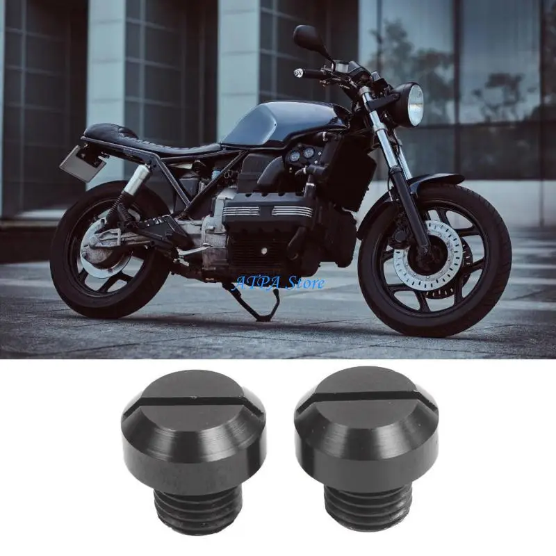 U13C Precisions Crafted 25mm Rear View Reflectors Screw for Enhancing Motorcycle Safe