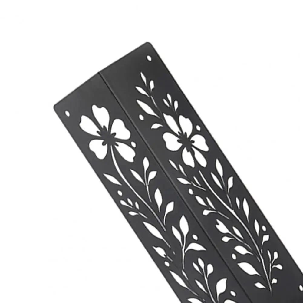 4Pcs Garden  Wood Corner Bracket for Wood Decorative Floral Corner Brackets with Screws for Raised Garden Bed Planter