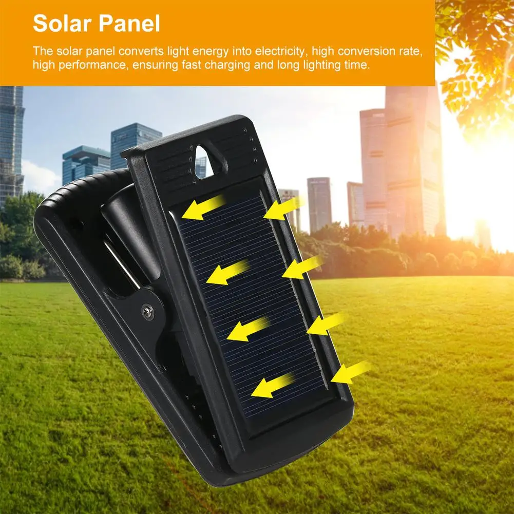 Luces de Clip solares para exteriores, de 3 modos Sensor de movimiento, luz de valla Solar Ip65, luz inalámbrica impermeable para cubierta, pared, garaje, 40led