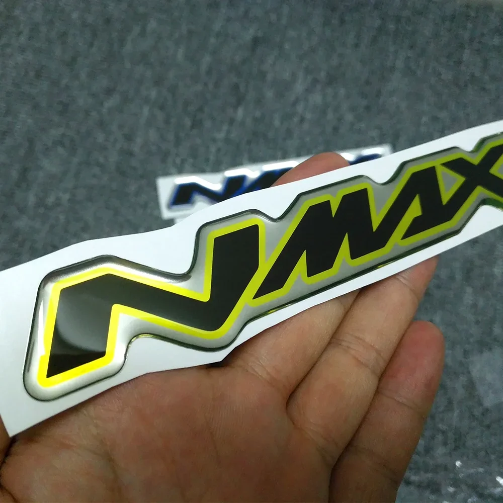 

Tank Emblem Logo For Yamaha NMAX N MAX N-MAX 125 155 160 250 400 Motorcycle 3D Stickers Decals