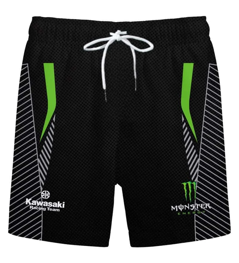 

Kawasaki 2025 Summer New High-end 3D Printed Kawasaki Suitable for Outdoor Sports Shorts Series Quick Drying Breathable Men