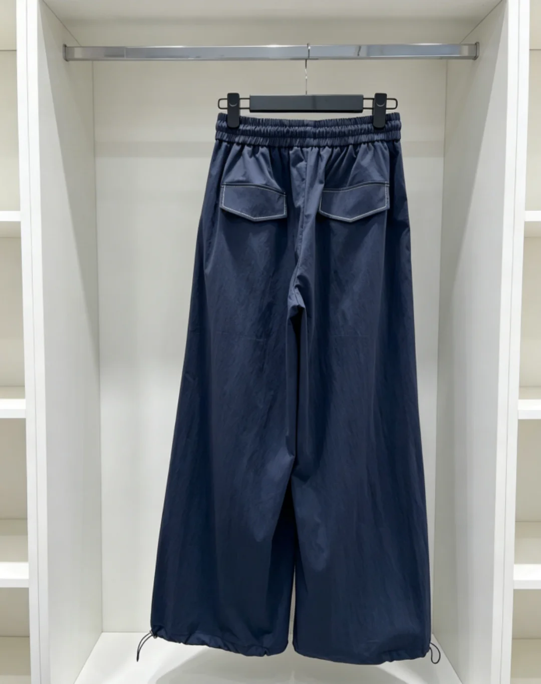 

High Quality Women's Spring Summer Waist Pockets Casual Fashion Loose Sporty Pants