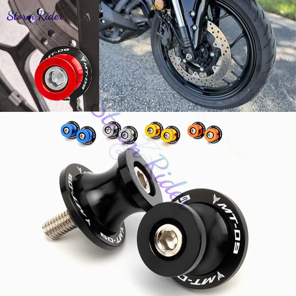 

Катушки для Yamaha MT09, MT01, MT03, MT07, MT10, MT 01, 09, 07, 03, 2024, винты-слайдеры, болты, CNC, 6 мм, аксессуары для мотоциклов