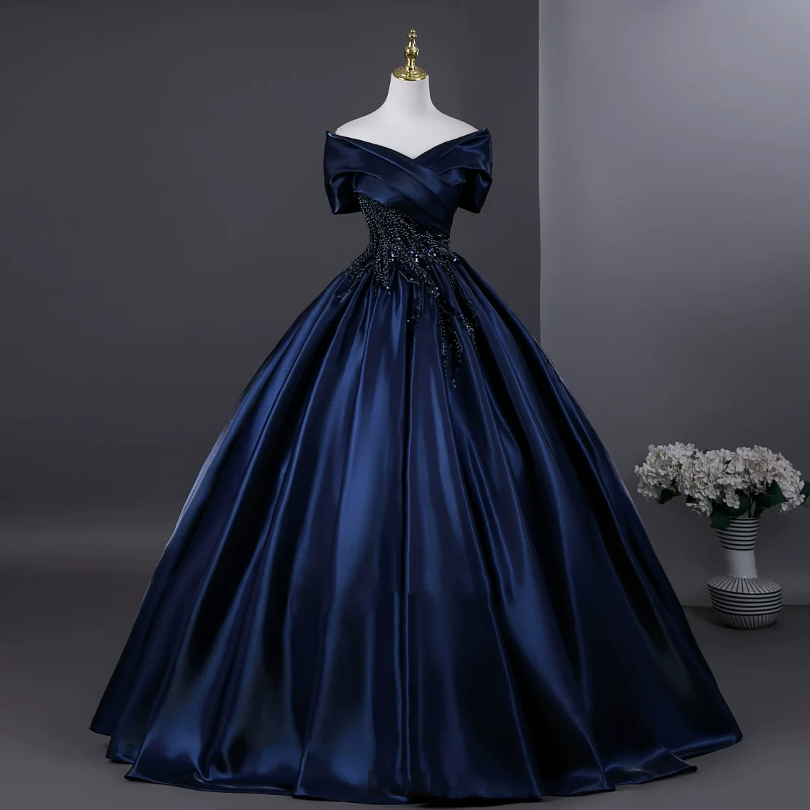 aliexpress navy blue dress Navy Blue Gown-AliExpress