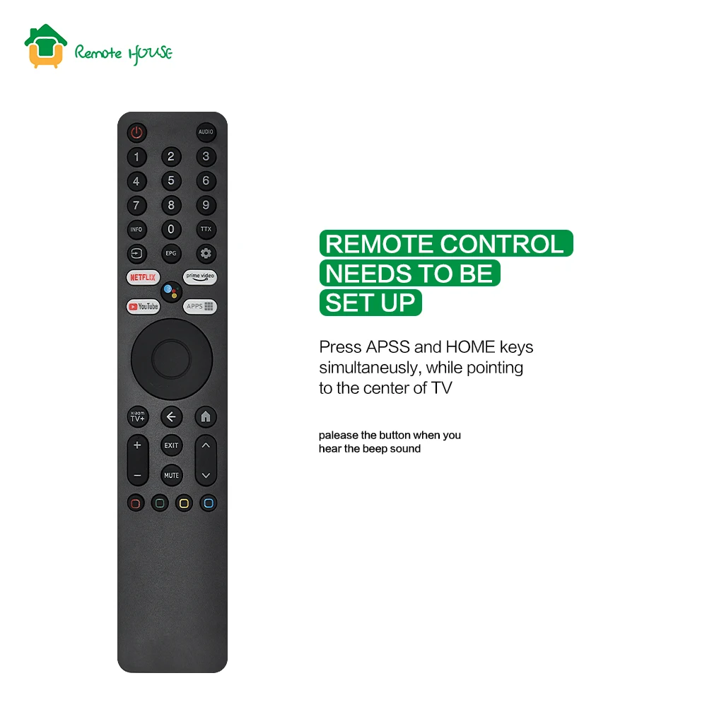 Replacement Voice Remote Control XMRM-ML For Xiaomi Ultra HD 4K QLED TV Q2 50\