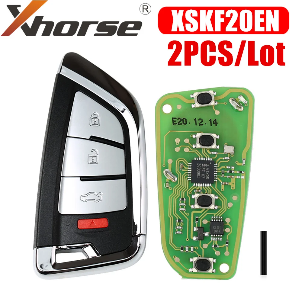 

Xhorse XSKF20EN Knife Style Universal Smart Remote With 4 Buttons 2PCS/Lot