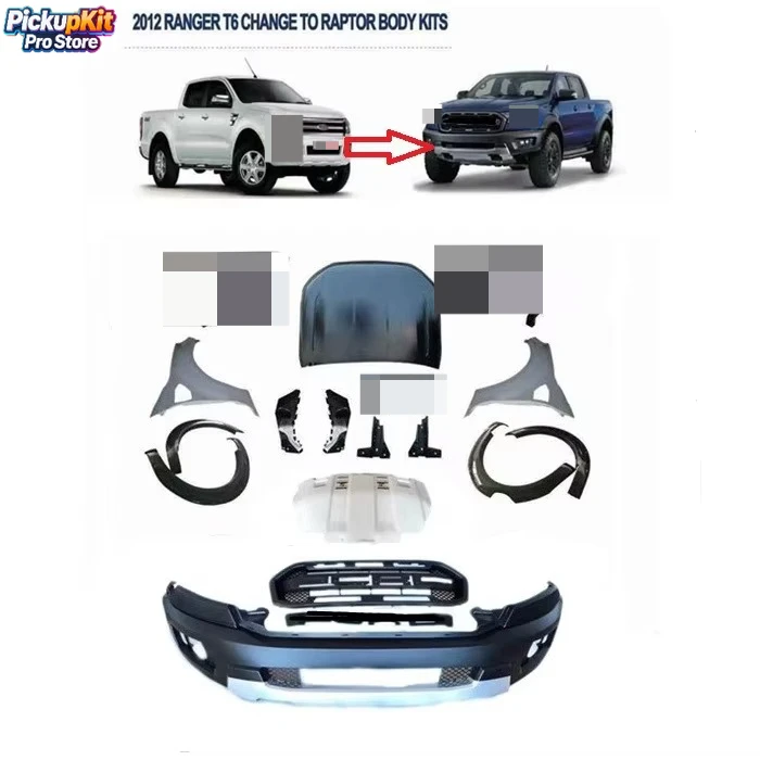 

Original Quality 2-Car Kit: Ranger 2012-2021→2019 Raptor & Hilux 2016-2020→2023 GR Sport (No-Drill)