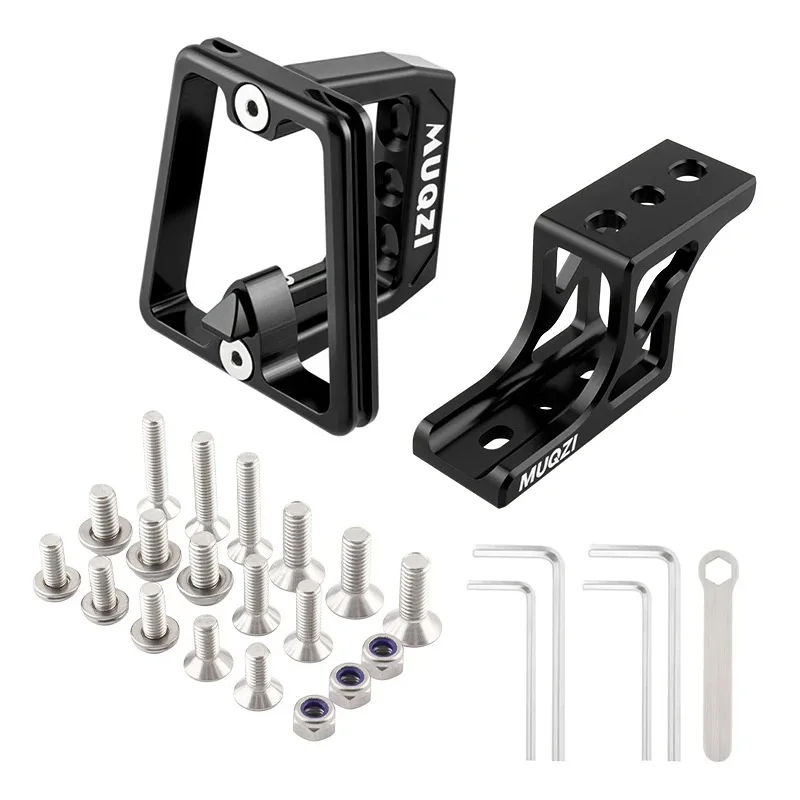 AliExpress NONE Bicycle Front Bag Bracket Block Bag Bracket for Brompton Dahon Bicycle Front Bracket Installation Adapter Bicycle Accessories