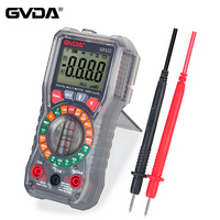 GVDA Smart Digital Multimeter AC DC Voltage Tester True RMS Resistance Meter NCV Voltmeter Bracket Backlight Multitester