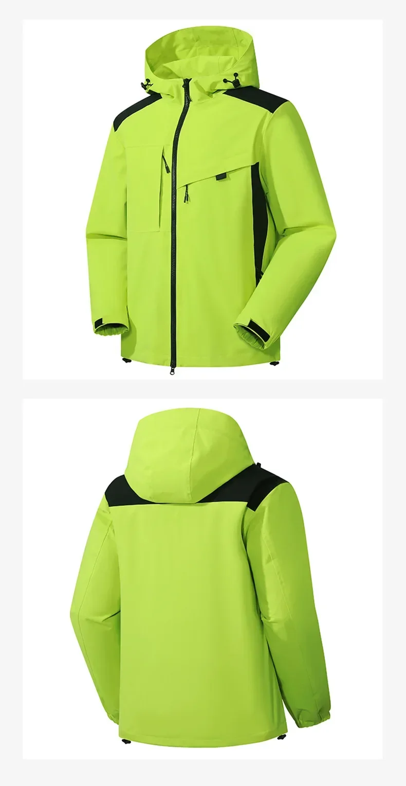 New Waterproof and Windproof Outdoor Stormtrooper, Unisex Jacket, Mountain Climbing Suit, Breathable Trench Coat, Sports Jacket