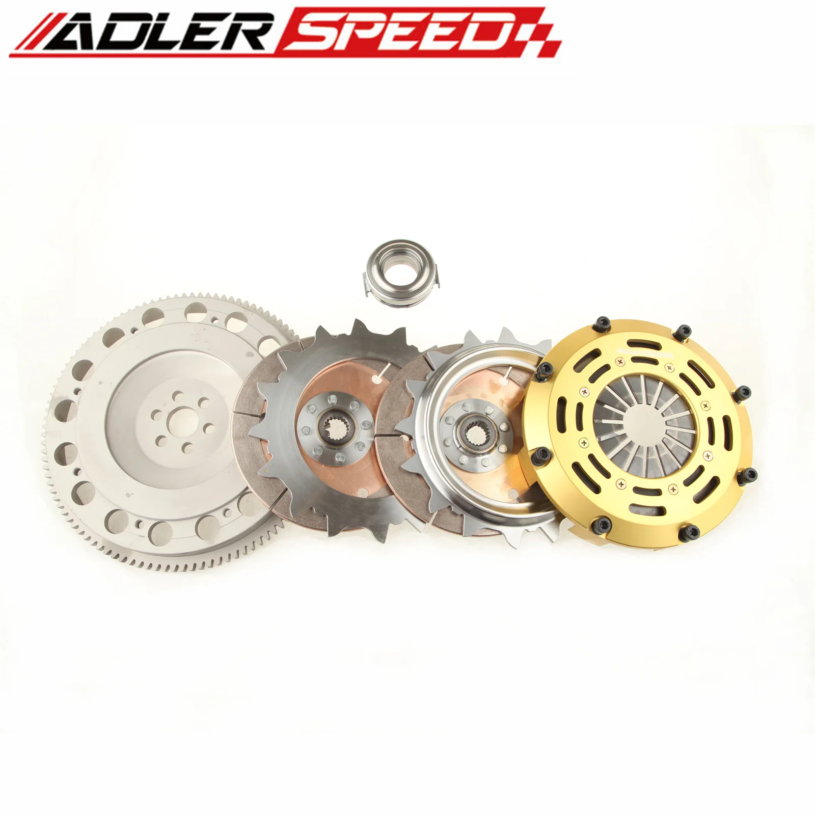 ADLERSPEED RACING CLUTCH TWIN DISC KIT For CHEVY GEO TRACKER SUZUKI SIDEKICK X-90 Medium WT