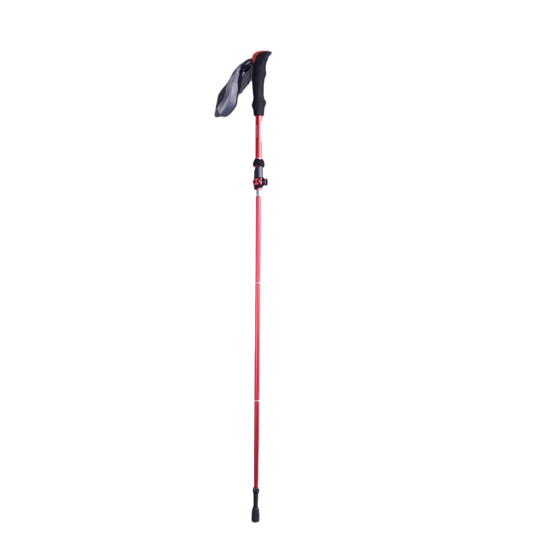 Hiking Staff Outdoor Ultra Light 7075 Aluminum Alloy Folding Portable Carbon Free Hiking Cane Hiking poles