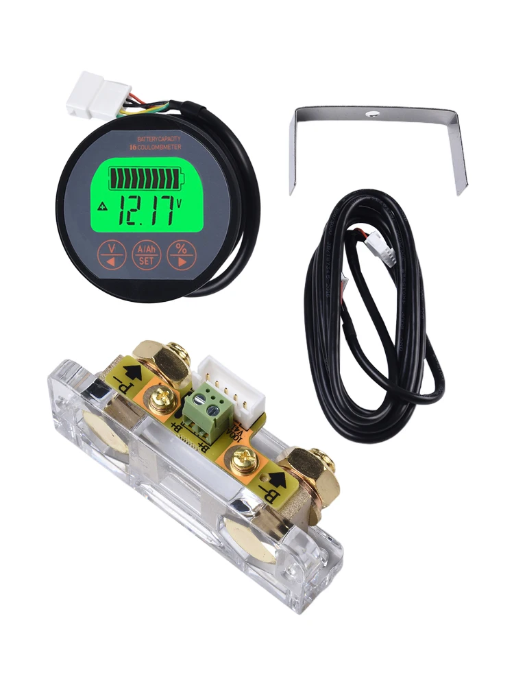 

Battery Monitor DC 0-80V0-350A SOC AH VOLT AMP Capacity Tester Voltmeter Ammeter 59*20mm Tool Accessories