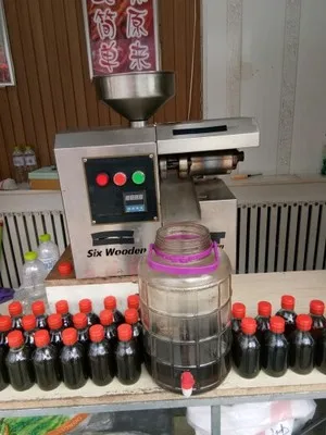 Edible Oil Press Machine High Oil Extraction Rate Labor Saving Stainless Steel Oil Presser SG30-2D