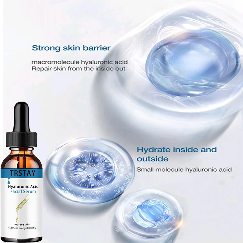 hyaluronic acid facial essence, mild and non irritating, hydrating, nourishing, leaving skin soft and delicate