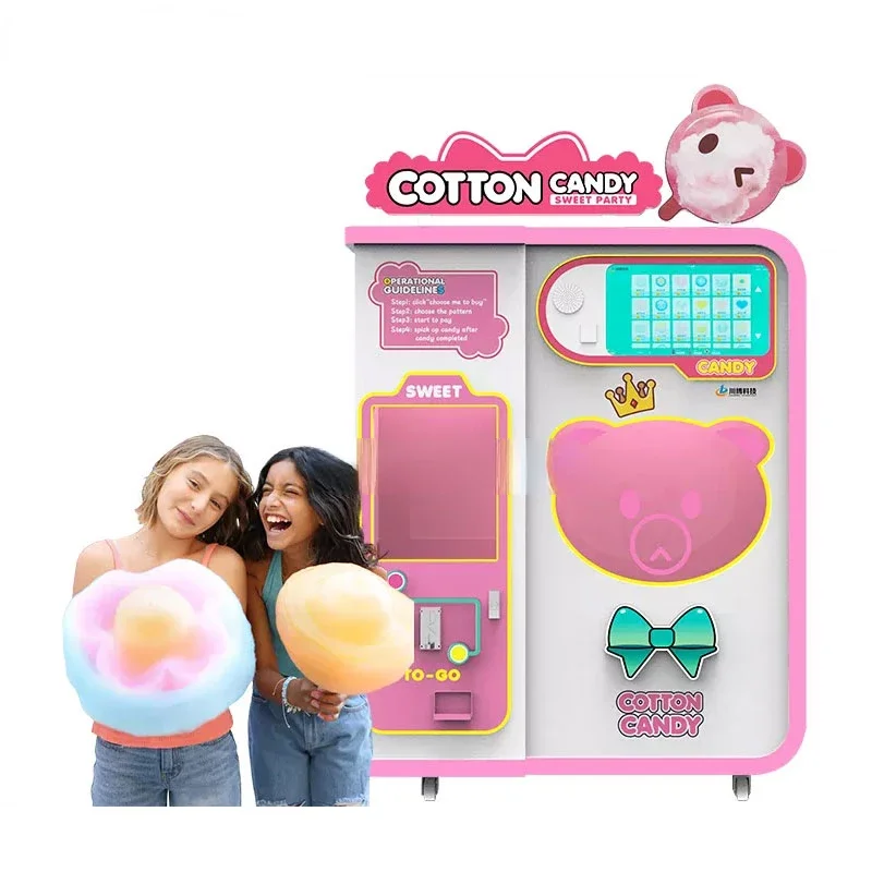 Hot Sale Electric Cotton Candy For Baby Stainless Steel Mini Type Cotton Candy Machine For Sale