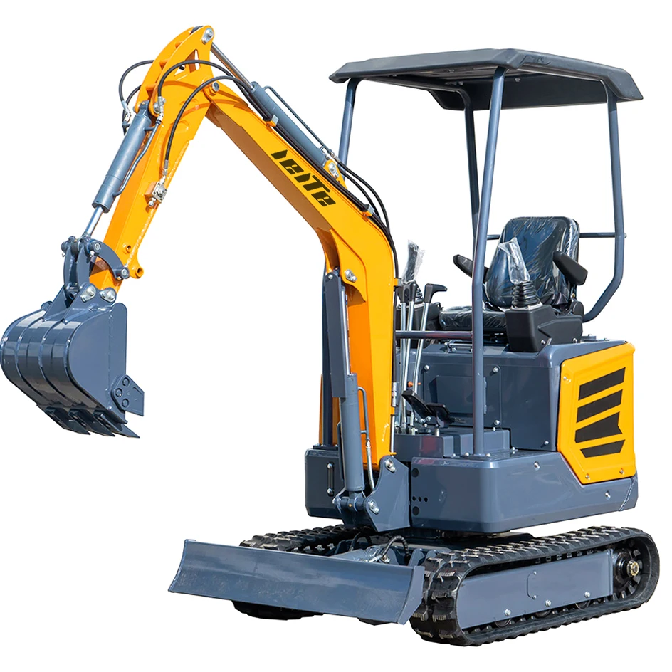 Cinese all'ingrosso a buon mercato macchine movimento terra 1 Ton 1.5 T 1.8 Ton 2 Ton Micro Mini escavatore