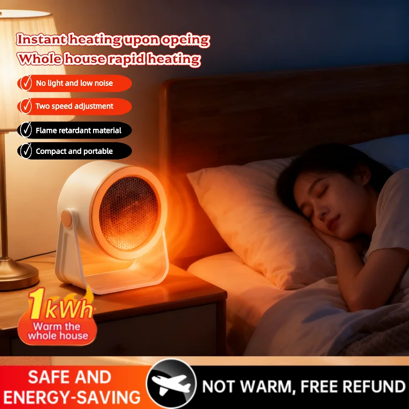 

Настольный обогреватель, электрический обогреватель, вентилятор горячего воздуха, портативный тепловентилятор, мини-радиатор, офисная комната, бытовая техника, обогреватель, низкий потребление