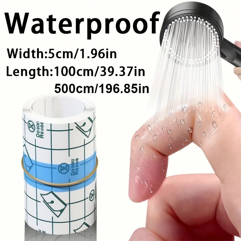 1 Roll Transparent PU Self-Adhesive Tape Protects Fingers and Toes Keeps Injured Areas Dry Portable Finger Toe Protection Wrap