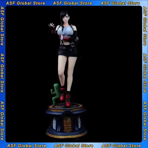 30cm New Anime Figure Tifa Lockhart Perimeter PVC Model Beautiful Girl Statue Desktop Decoration Ornaments Christmas Gifts Toys