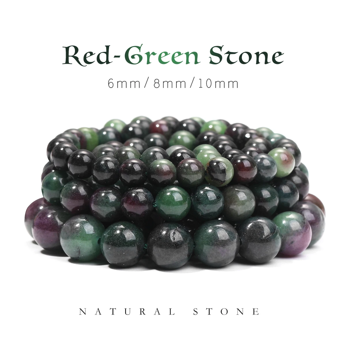 DIY jewelry making materials, red and green stones, scattered beads, jewelry making, bracelets, bracelets