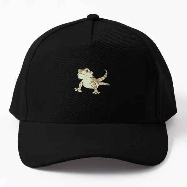 Bearded Dragon  Baseball Cap Hat Fish Spring  Mens Snapback Outdoor Sport Bonnet  Czapka Black Hip Hop Boys Printed Solid Color