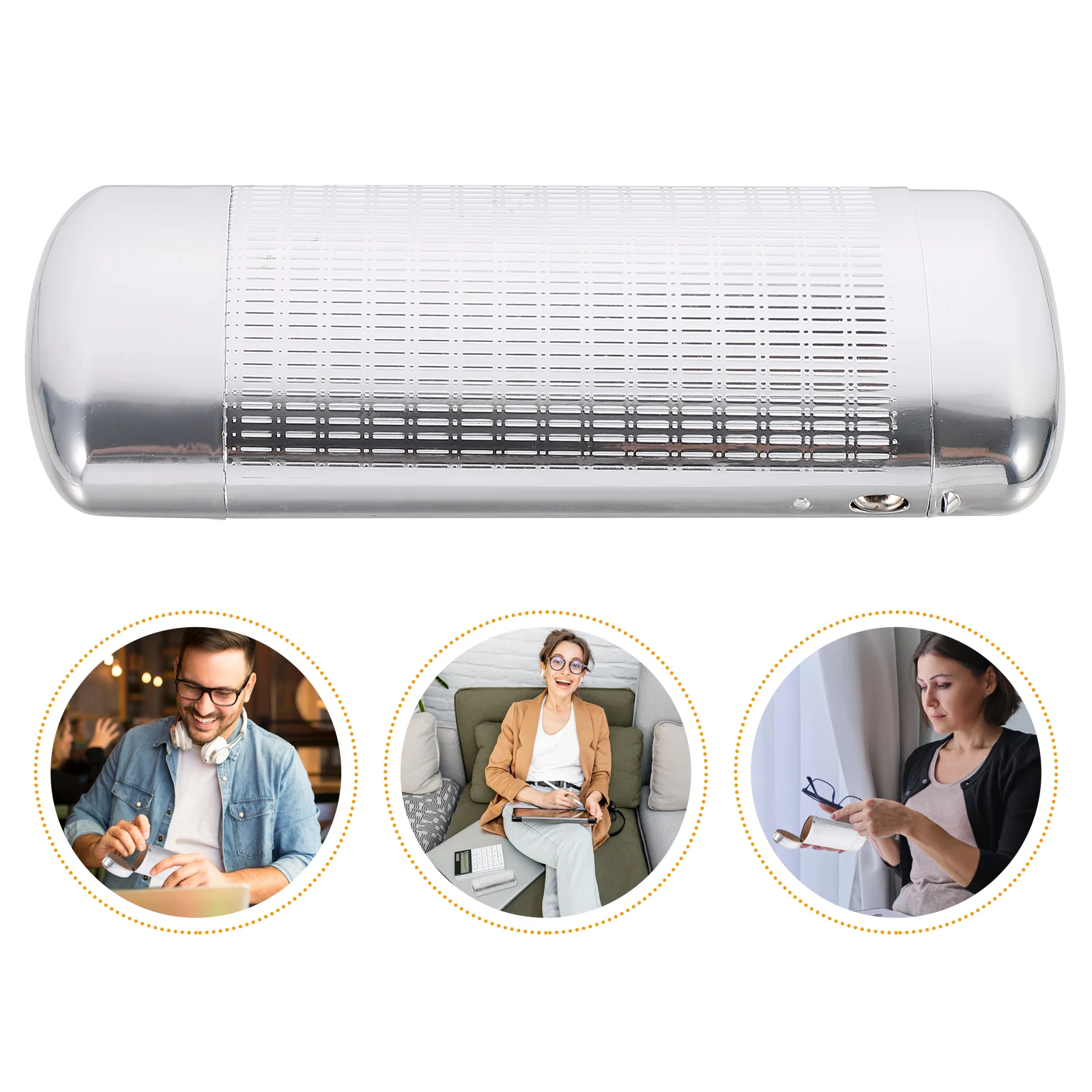 Hard Shell Glasses Case Aluminum Spectacles Storage Box Protector Dad Sunglasses