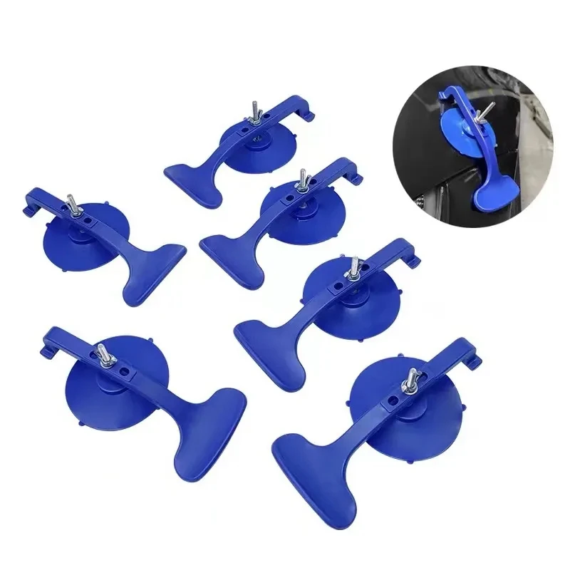 

6Pc Suction Clamp Set Window Suction Cups Fit For Sealing Rear Window To Top Convertible Glass Windshield Repair Gluing