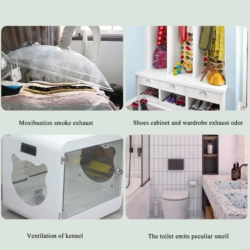 

100CM 300CM 600cm Exhaust Air Duct 8cm diameter for kitchen washroom and more