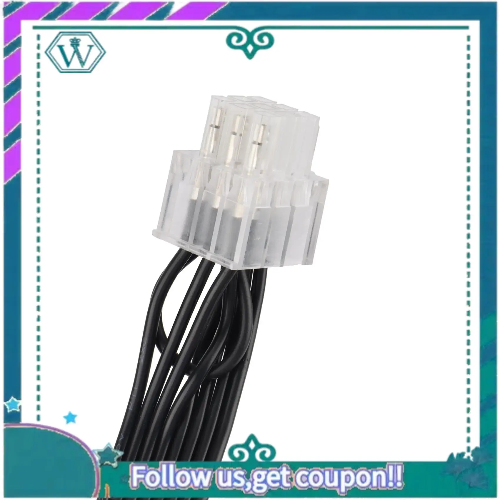 Upgraded 9Pin To PCI-E Dual 8Pin(6+2) Modular Power Supply Adapter Cable For 9Pin Leadex Series Modular Power