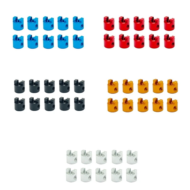 10Pcs 3Mm Modell Boot Metall Antrieb Hund Welle Krücke Zubehör Stecker Paddle Gabel Für Rc Boot Antriebswelle