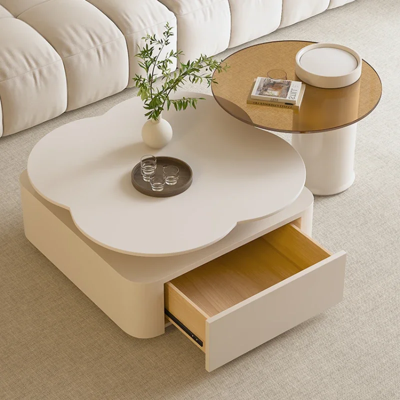 

Nordic Bedroom Coffee Table Storage Display Living Room Design Modern Coffee Table Luxury Apartamento Mesa Auxiliar Furniture