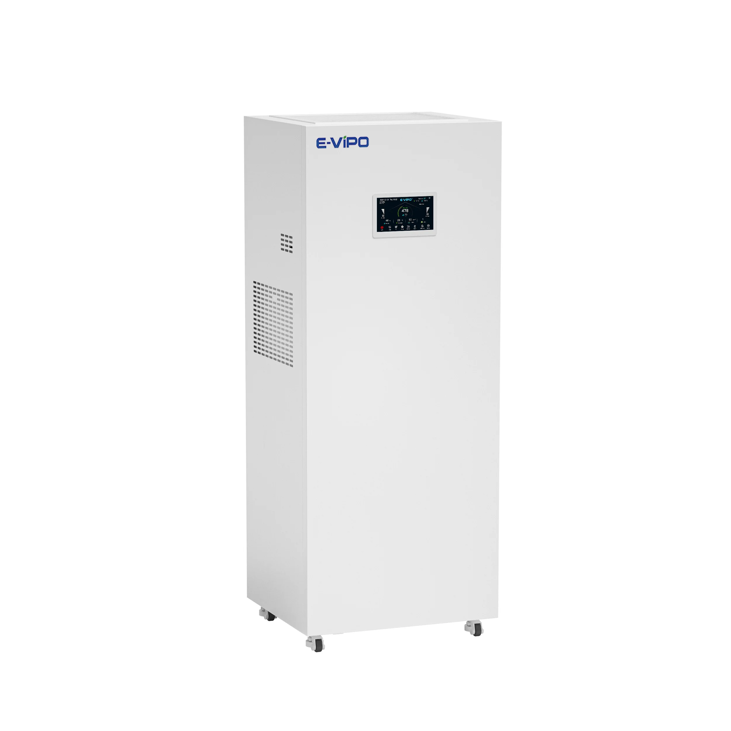 EVIPO MVHR Fresh Air Ventilation Floor Standing ERV Ventilation System School Hospital Commercial Mechanical Ventilation