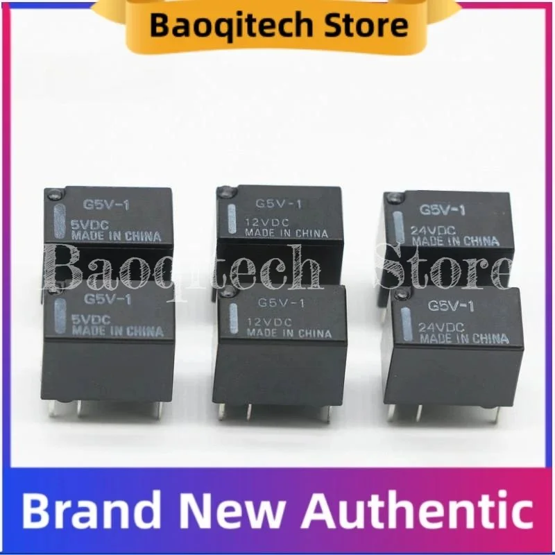 5 10 20 PCS G5V-1 - 3V 5V 9V 12V 24V  6PIN 1A DC12V 5VDC 12VDC 24VDC New Authentic Original  Signal RelayB For OMRON
