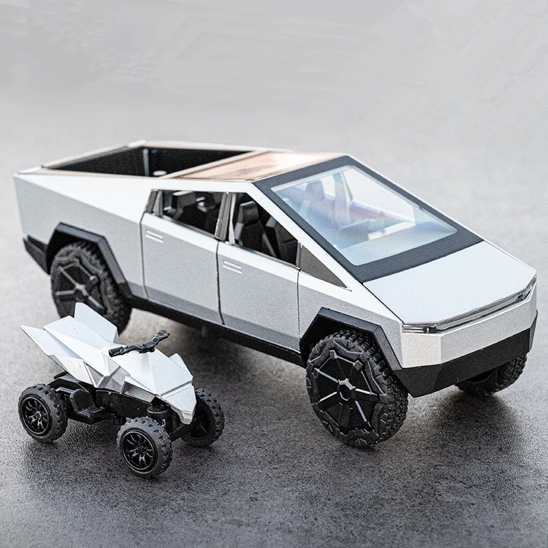 Yeni 1/32 Cyber oyuncak kamyon pikap alaşım araba modeli dietoy Metal Off-road araçlar araba modeli simülasyon koleksiyonu çocuk oyuncakları hediye