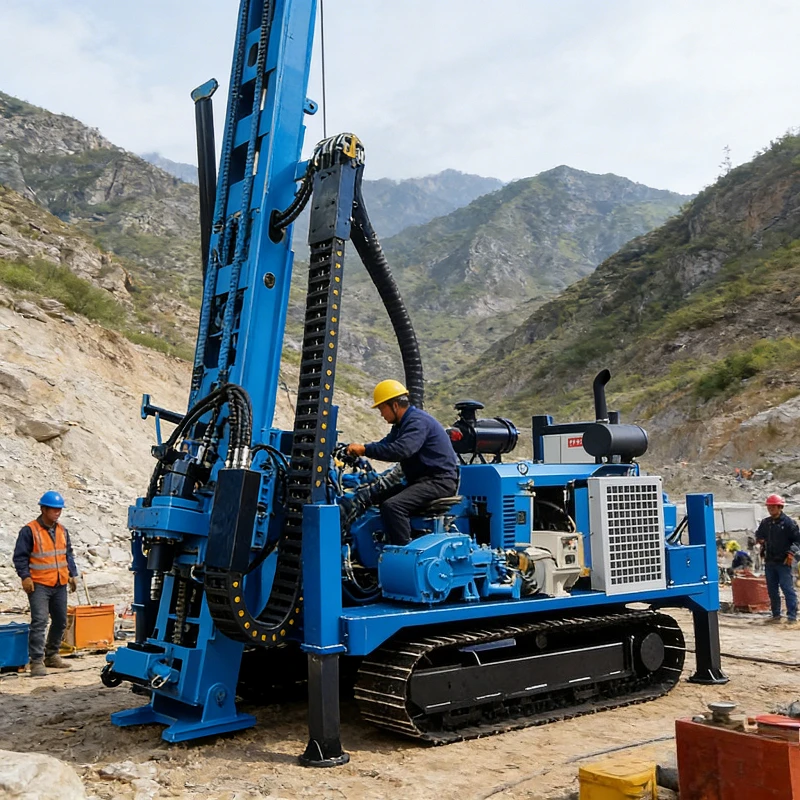 Customized Wireline Rope Core Drilling Rig 600m Deep Exploration Diamond Hydraulic Geotechnical Drill Rigs Mineral Coring