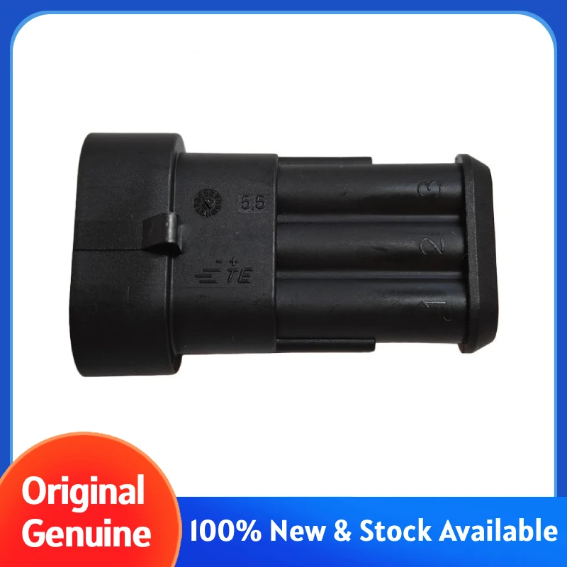 282087-1,Female Terminal Housing,3P,Automotive Connector,AMP Superseal 1.5mm Series,Cable Mount,Centerline .236 in,Male,282105-1