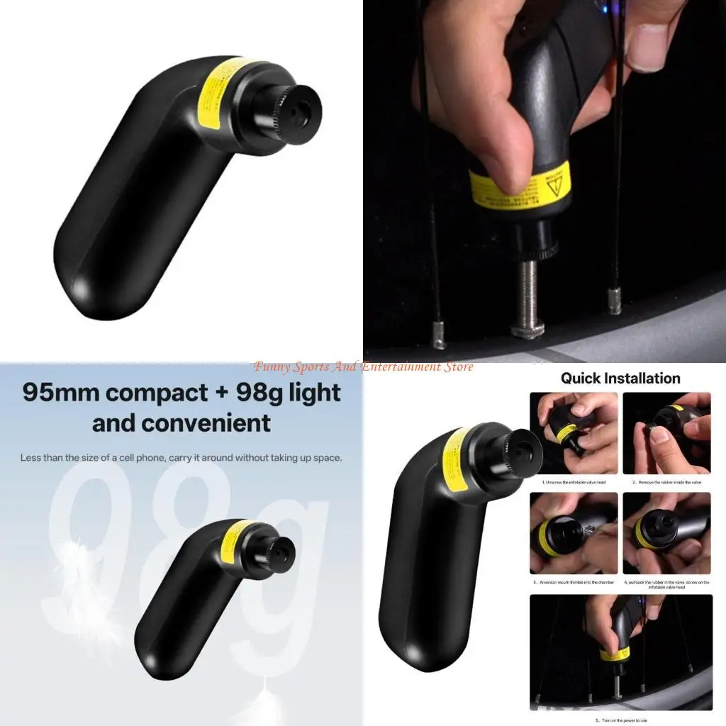 

C4DE Высокопроизводительные электрические воздушные насосы Ручные электрические велосипеды Воздушные компрессоры Аксессуары для