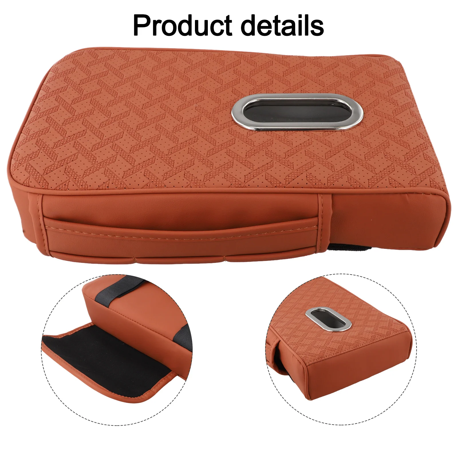 Comfort Support 33*20*6.5 3-in-1 Cushion Easy Installation Process Leather Material Multi-functional Design For SUVs