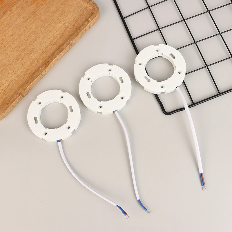 5pc GX53 Base Fitting For GX53 Lamps Fly Leads For LED And CFL GX53 Light Bulb Fitting Ceiling Wall Lamp Holder
